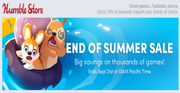Humble End of Summer Sale